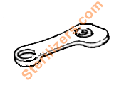 002-0248-00 Midmark Ritter Sybron M7, Castle 777 Sterilizer-Door Handle